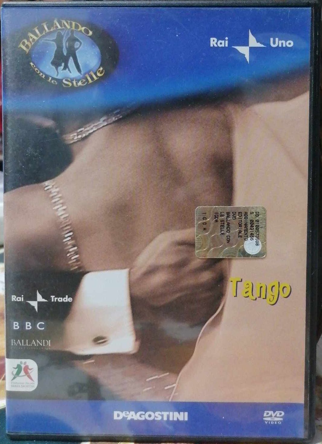 TeknoFilm - DVD – BALLANDO CON LE STELLE - Rai uno - TANGO  (2005) - DE AGOSTINI