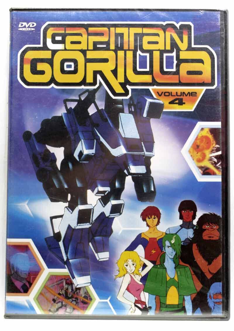 TeknoFilm - DVD – CAPITAN GORILLA Vol. 04 [3 Episodi] di Kazuya Miyazaki (1983) - CLASSICA FILM