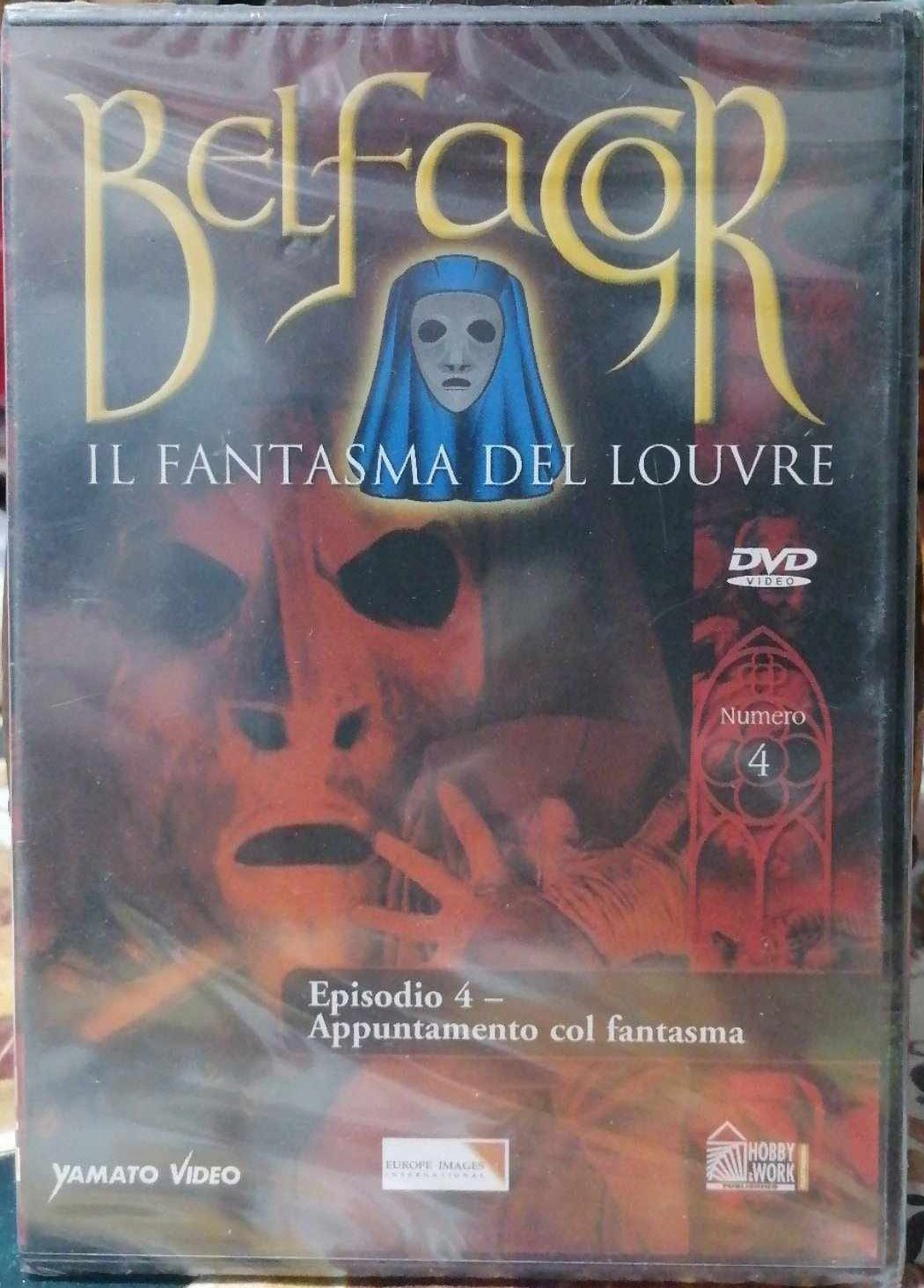 TeknoFilm - DVD – BELFAGOR - IL FANTASMA DEL LOUVRE - Ep. 04 - APPUNTAMENTO COL FANTASMA di Claude Barma (1965) - HOBBY & WORK