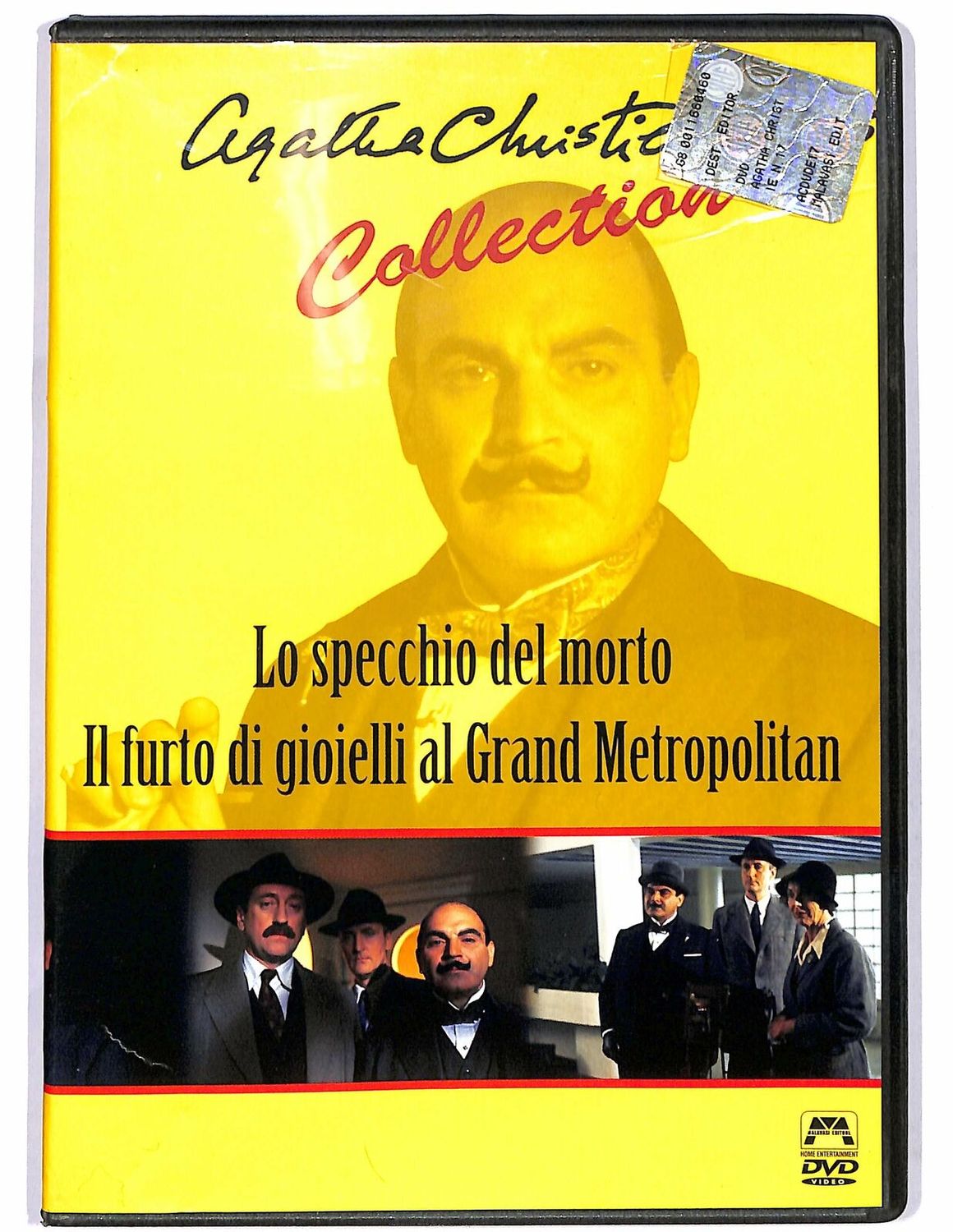 TeknoFilm - DVD – Agatha Christie Collection -  LO SPECCHIO DEL MORTO di Brian Farnham (1992) - IL FURTO DI GIOIELLI AL GRAN METROPOLITAN di Ken Grieve (1992) - MALAVASI