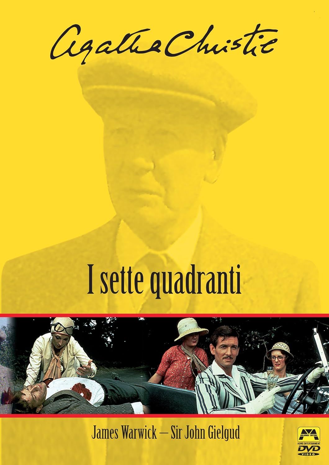 TeknoFilm - DVD – Agatha Christie - I SETTE QUADRANTI di Tony Wharmby (1980) - MALAVASI