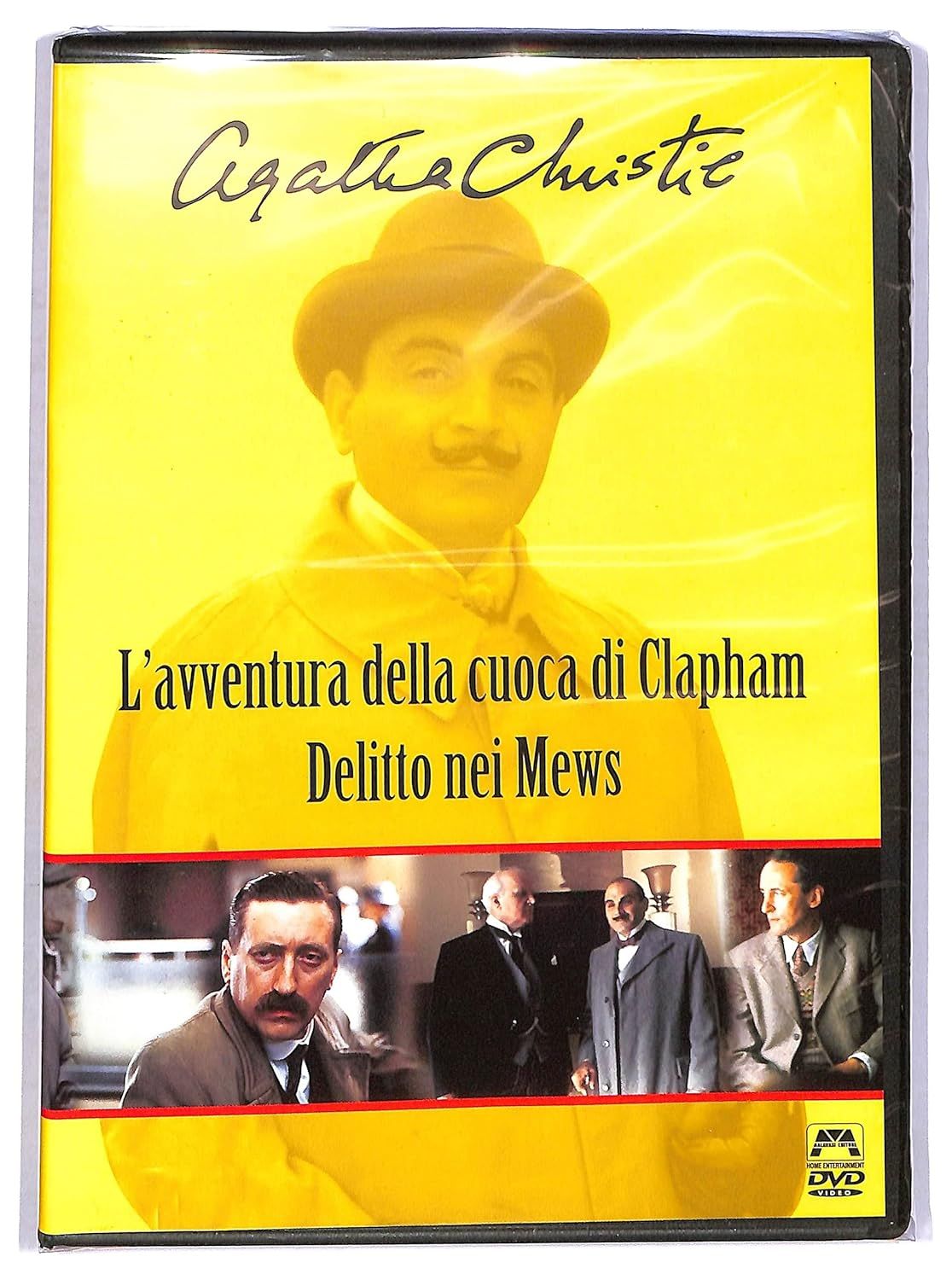 TeknoFilm - DVD – Agatha Christie - L'AVVENTURA DELLA CUOCA DI CLAPHAM - DELITTO DEI MEWS di Edward Bennet (1989) - MALAVASI