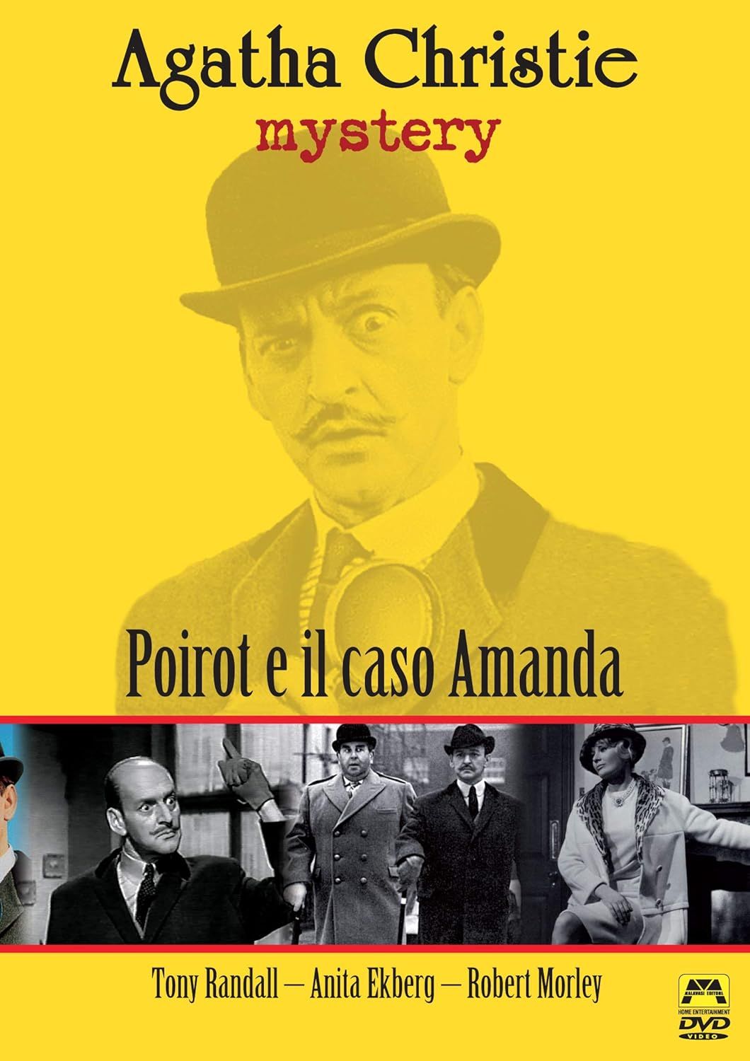 TeknoFilm - DVD – Agatha Christie Mistery -  POIROT E IL CASO AMANDA di Lawrence P. Bachmann (1965) - MALAVASI