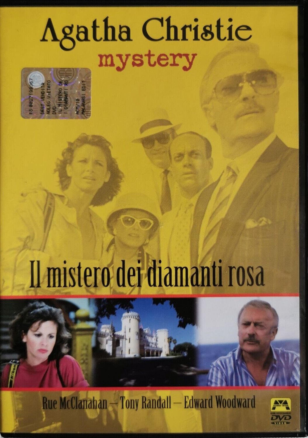 TeknoFilm - DVD – Agatha Christie Mistery - IL MISTERO DEI DIAMANTI ROSA di Alan Grint (1988) - MALAVASI