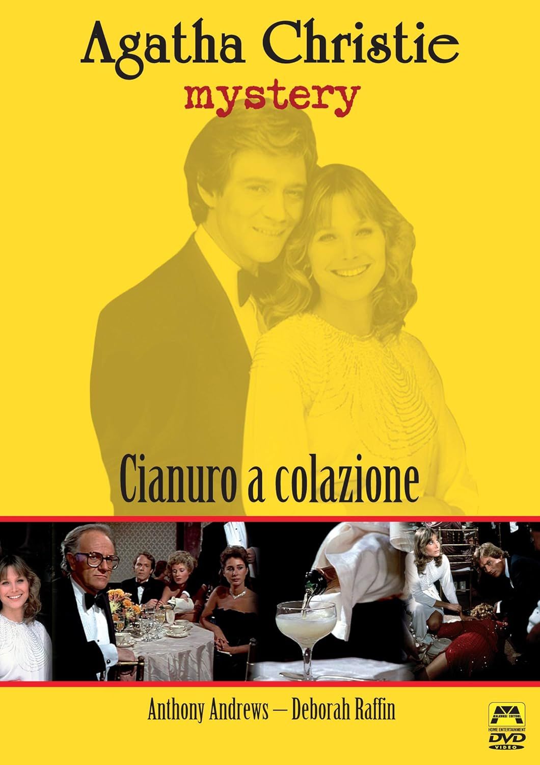 TeknoFilm - DVD – Agatha Christie Mistery - CIANURO A COLAZIONE di Robert Lewis (1983) - MALAVASI