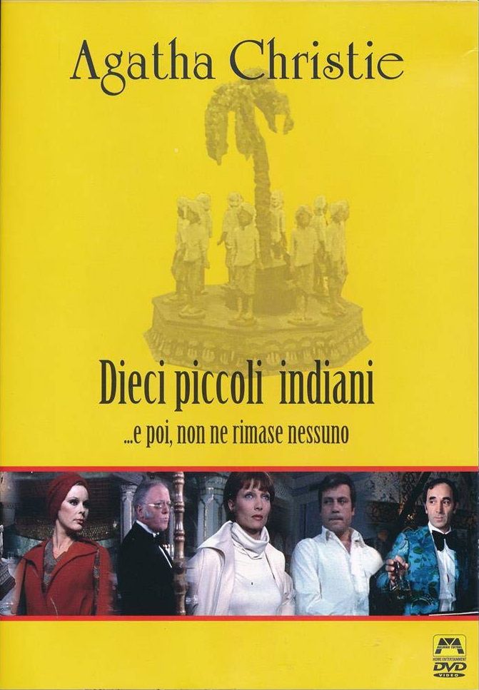 TeknoFilm - DVD – Agatha Christie - DIECI PICCOLI INDIANI…E POI NON NE RIMASE NESSUNO di Peter Collinson (1974) - MALAVASI