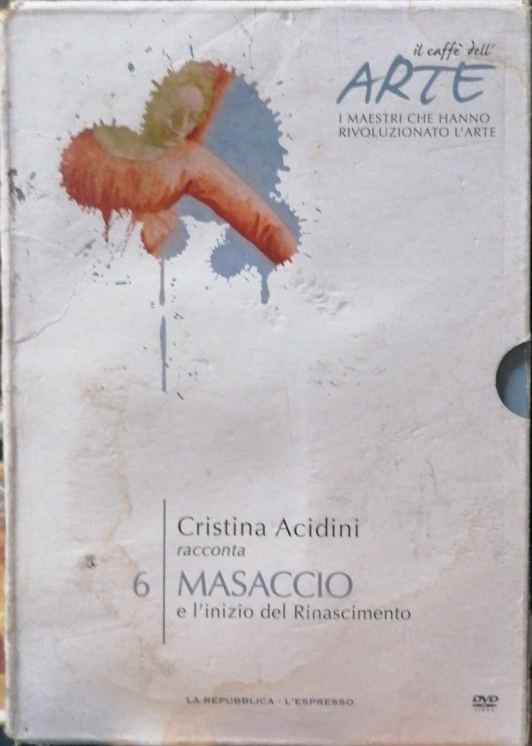 TeknoFilm - DVD – IL CAFFE' DELL'ARTE Vol. 06 - Cristina Acidini - MASACCIO E L'INIZIO DEL RINASCIMENTO (2012) - REPUBBLICA/L'ESPRESSO TeknoFilm - DVD – IL CAFFE' DELL'ARTE Vol. 06 - Cristina Acidini - MASACCIO E L'INIZIO DEL RINASCIMENTO (2012) - REPUBBLICA/L'ESPRESSO