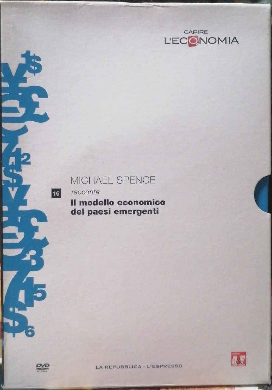TeknoFilm - DVD – CAPIRE L'ECONOMIA Vol. 16 - MICHAEL SPENCE racconta il modello economico dei paesi emergenti (2013) - REPUBBLICA/L'ESPRESSO