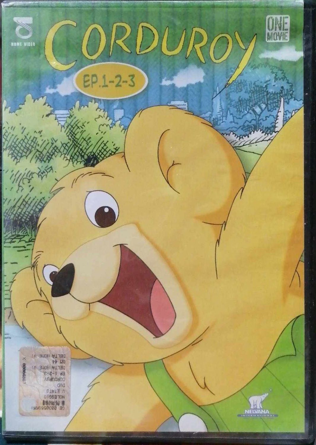 TeknoFilm -  DVD – CORDUROY Vol. 01 - Ep. 1 - 2 - 3 (2002) - DELTA HOME VIDEO