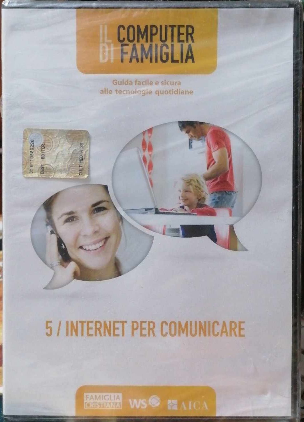 TeknoFilm - DVDRom PC - IL COMPUTER DI FAMIGLIA Vol. 05 - INTERNET PER COMUNICARE (2004) - FAMIGLIA CRISTIANA