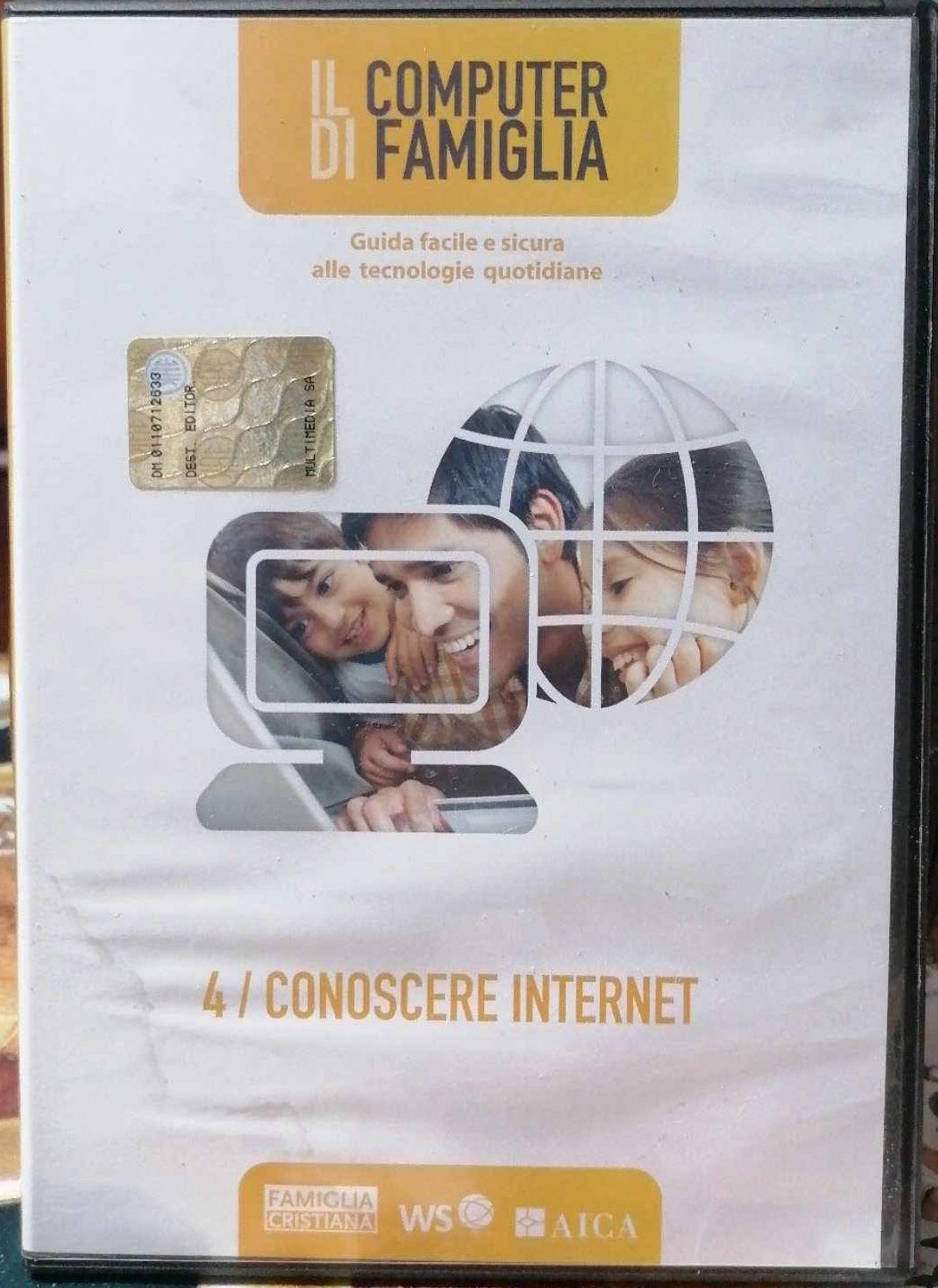TeknoFilm - DVDRom PC - IL COMPUTER DI FAMIGLIA Vol. 04 - CONOSCERE INTERNET (2004) - FAMIGLIA CRISTIANA