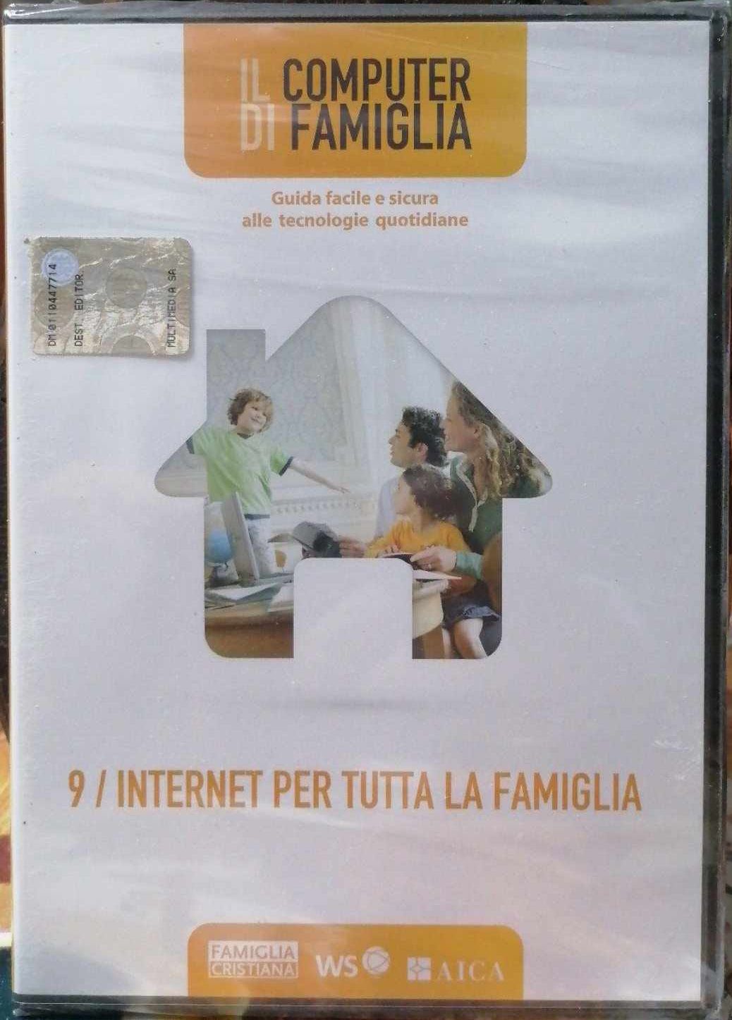 TeknoFilm - DVDRom PC - IL COMPUTER DI FAMIGLIA Vol. 09 - INTERNET PER TUTTA LA FAMIGLIA (2004) - FAMIGLIA CRISTIANA