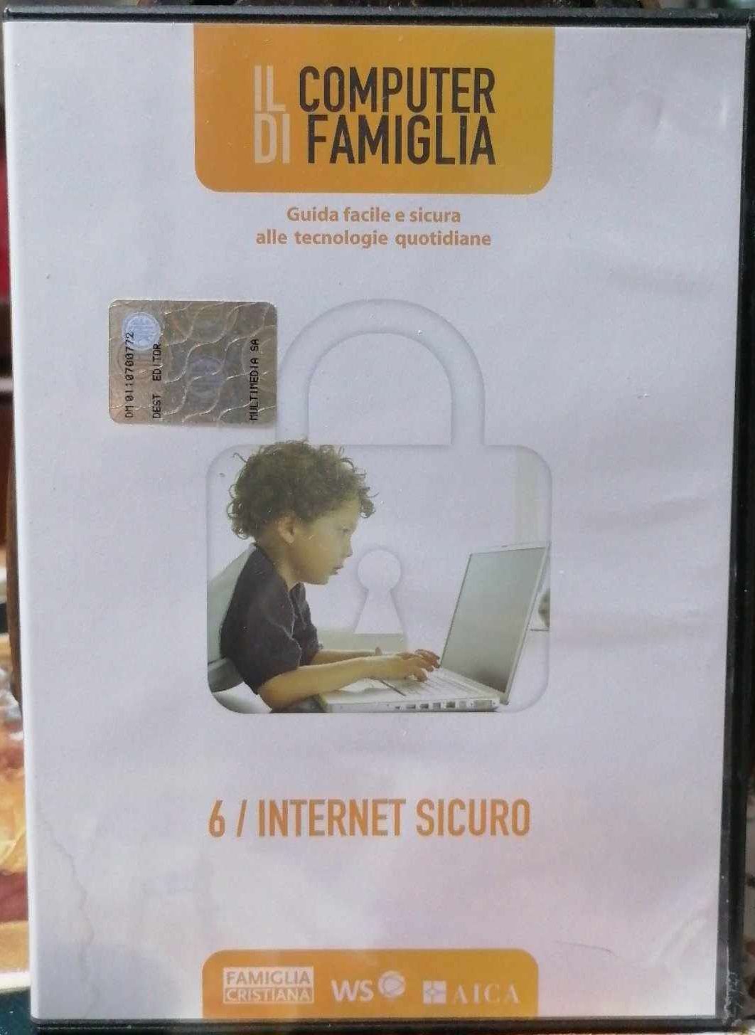 TeknoFilm - DVDRom PC - IL COMPUTER DI FAMIGLIA Vol. 06 - INTERNET SICURO (2004) - FAMIGLIA CRISTIANA