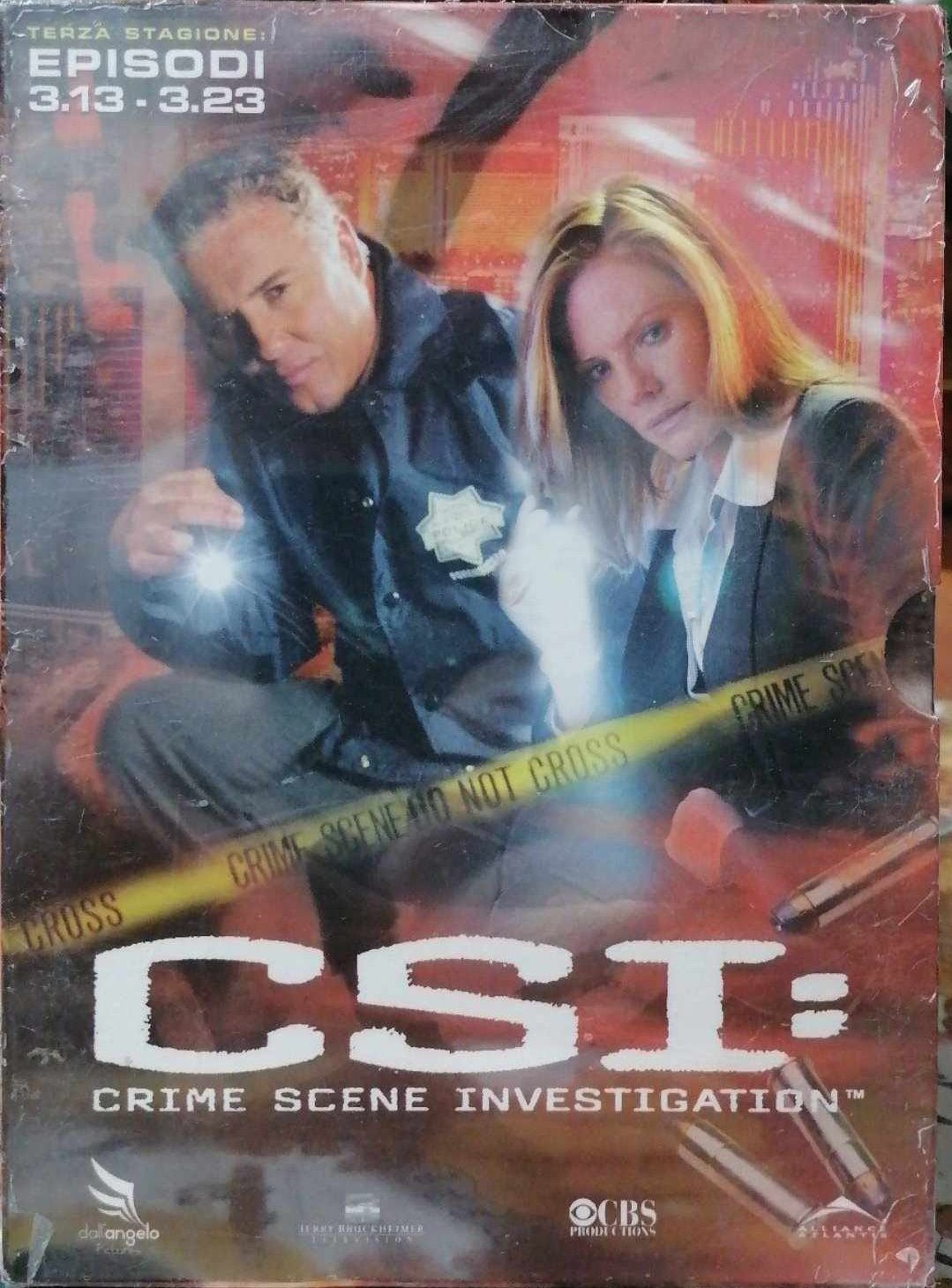TeknoFilm - 3 DVD – C.S.I. Las Vegas Stagione 3 Ep. da 13 a 23 di A.A.V.V. (2003) - DALL'ANGELO