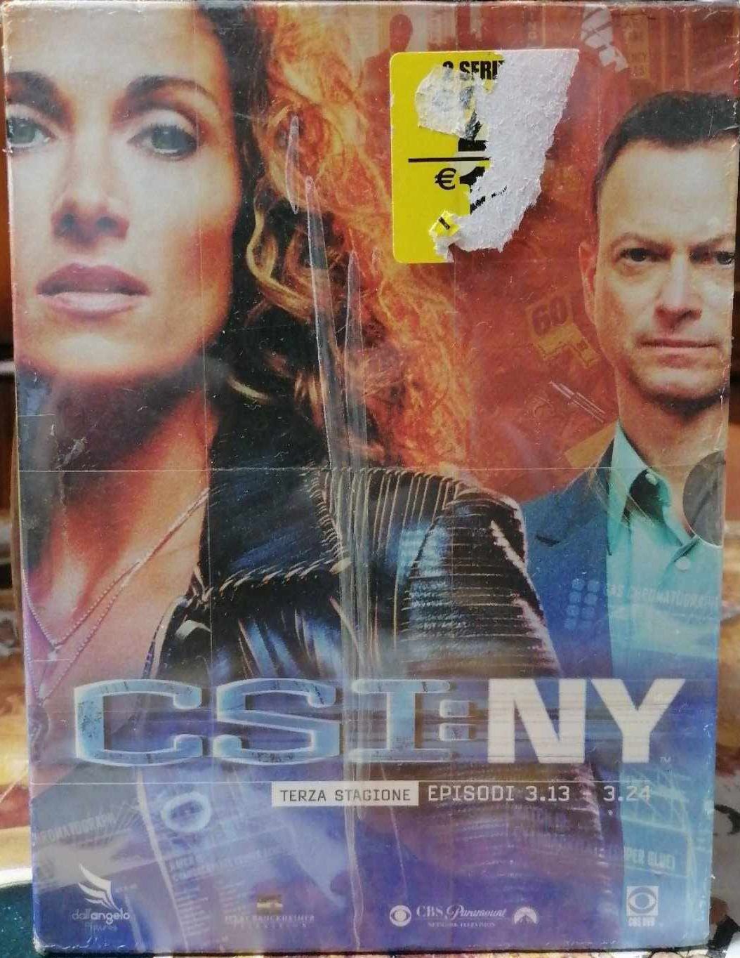 TeknoFilm - Box 3 DVD – C.S.I. New York Stagione 3 Vol. 02 di A.A.V.V. (2003) - DALL'ANGELO
