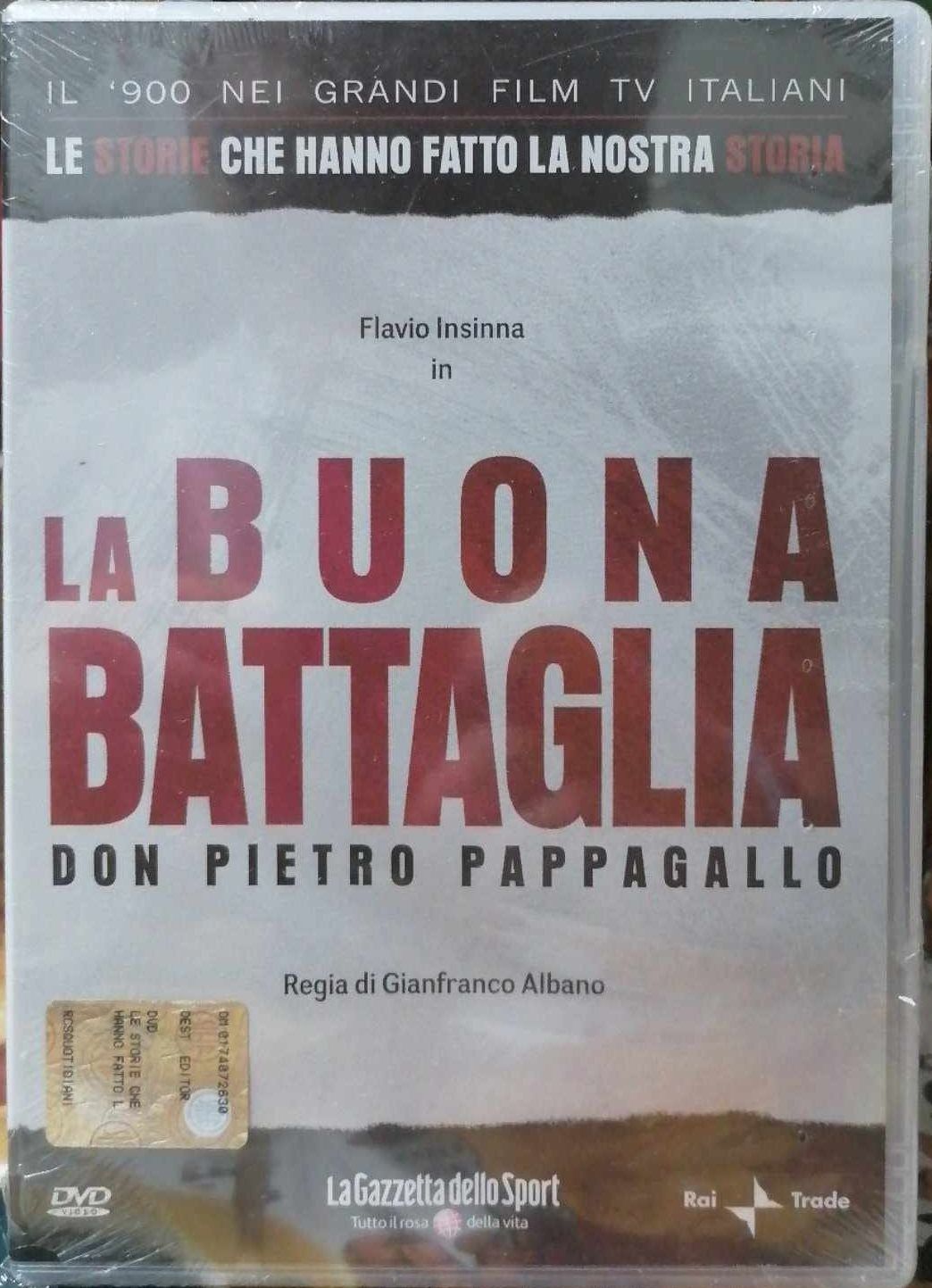 TeknoFilm - DVD (Miniserie completa - 2 puntate) - LA NUOVA BATTAGLIA - DON PIETRO PAPPAGALLO di Gianfranco Albano (2006) - DE AGOSTINI