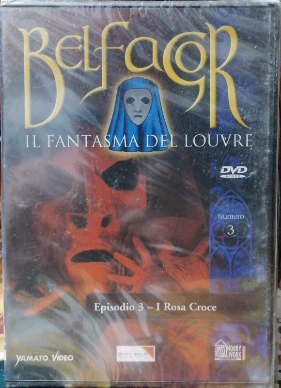 TeknoFilm - DVD – BELFAGOR - IL FANTASMA DEL LOUVRE - Ep. 03 I ROSA CROCE di Claude Barma (1965) - HOBBY & WORK