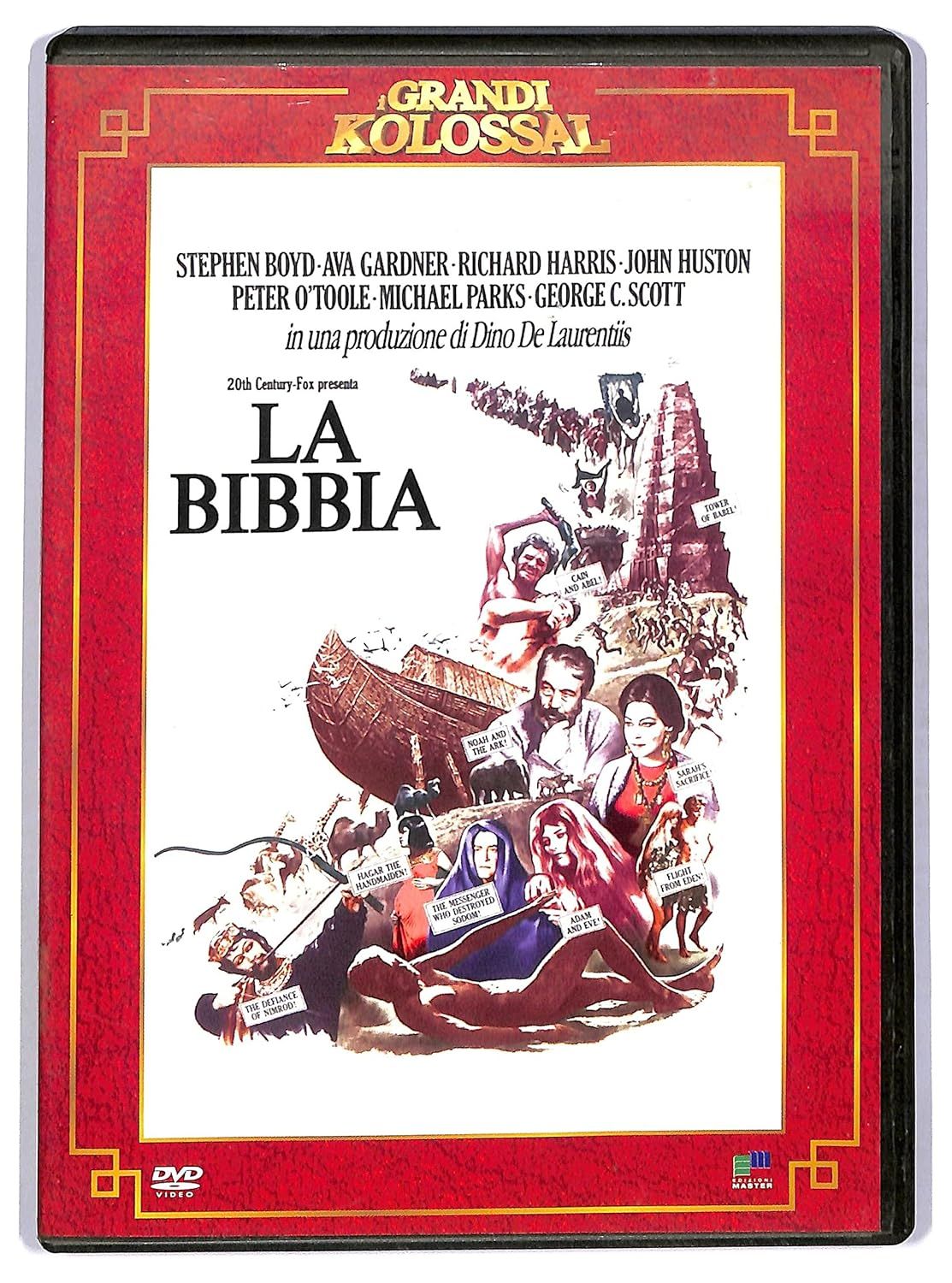 TeknoFilm - DVD – LA BIBBIA di John Huston (1966) - EDIZIONI MASTER