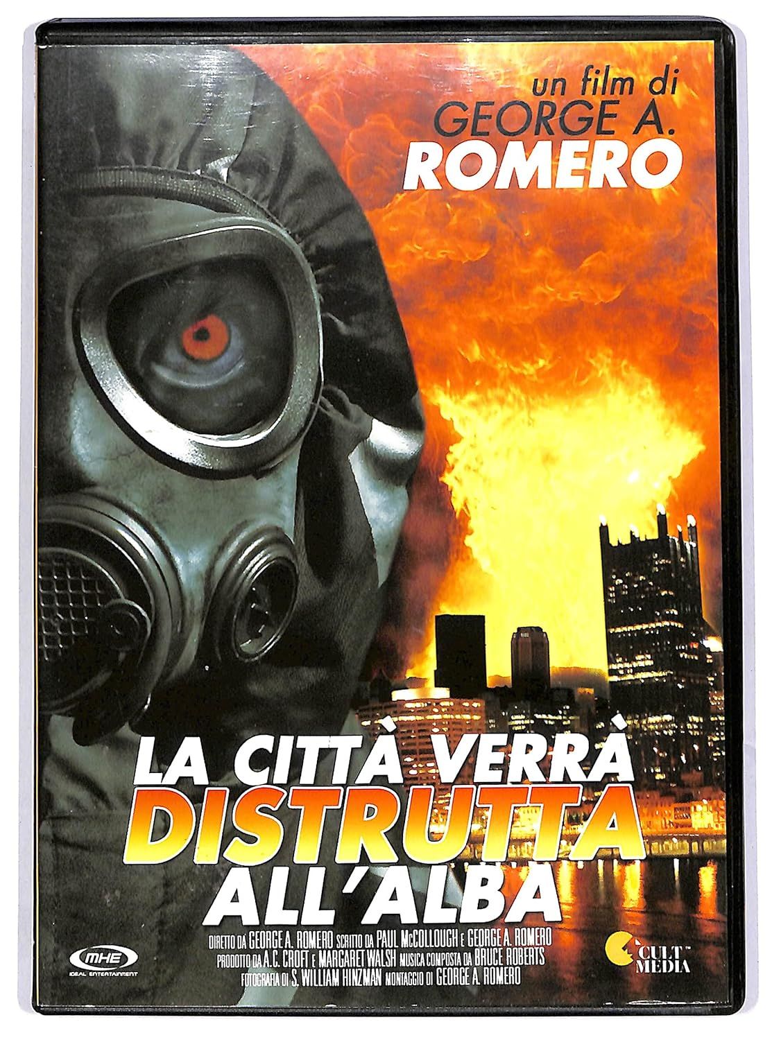 TeknoFilm - DVD – LA CITTA' VERRA' DISTRUTTA ALL'ALBA di George A. Romero (1973) - MHE
