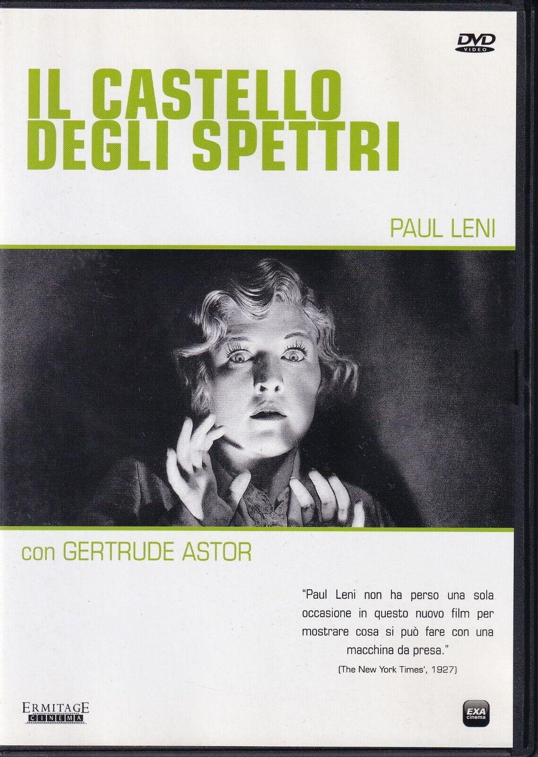 TeknoFilm - DVD – IL CASTELLO DEGLI SPETTRI di Paul Leni (1927) - ERMITAGE