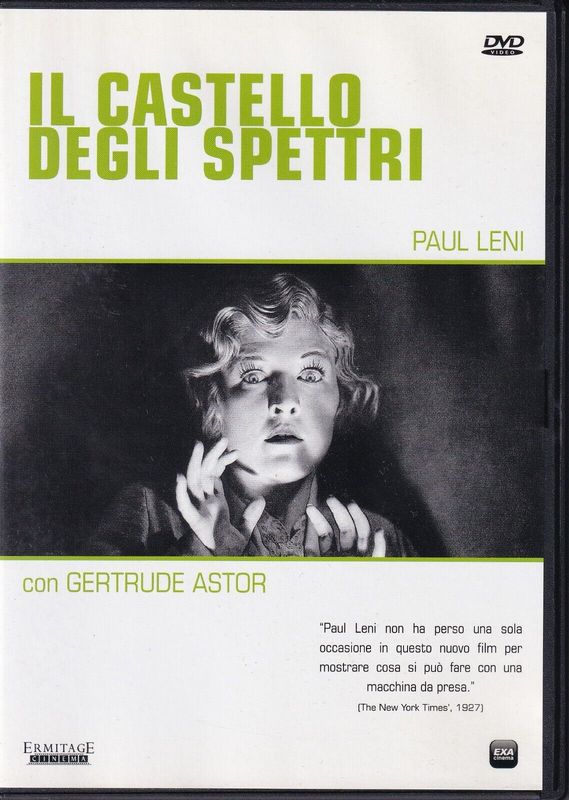 TeknoFilm - DVD – IL CASTELLO DEGLI SPETTRI di Paul Leni (1927) - ERMITAGE