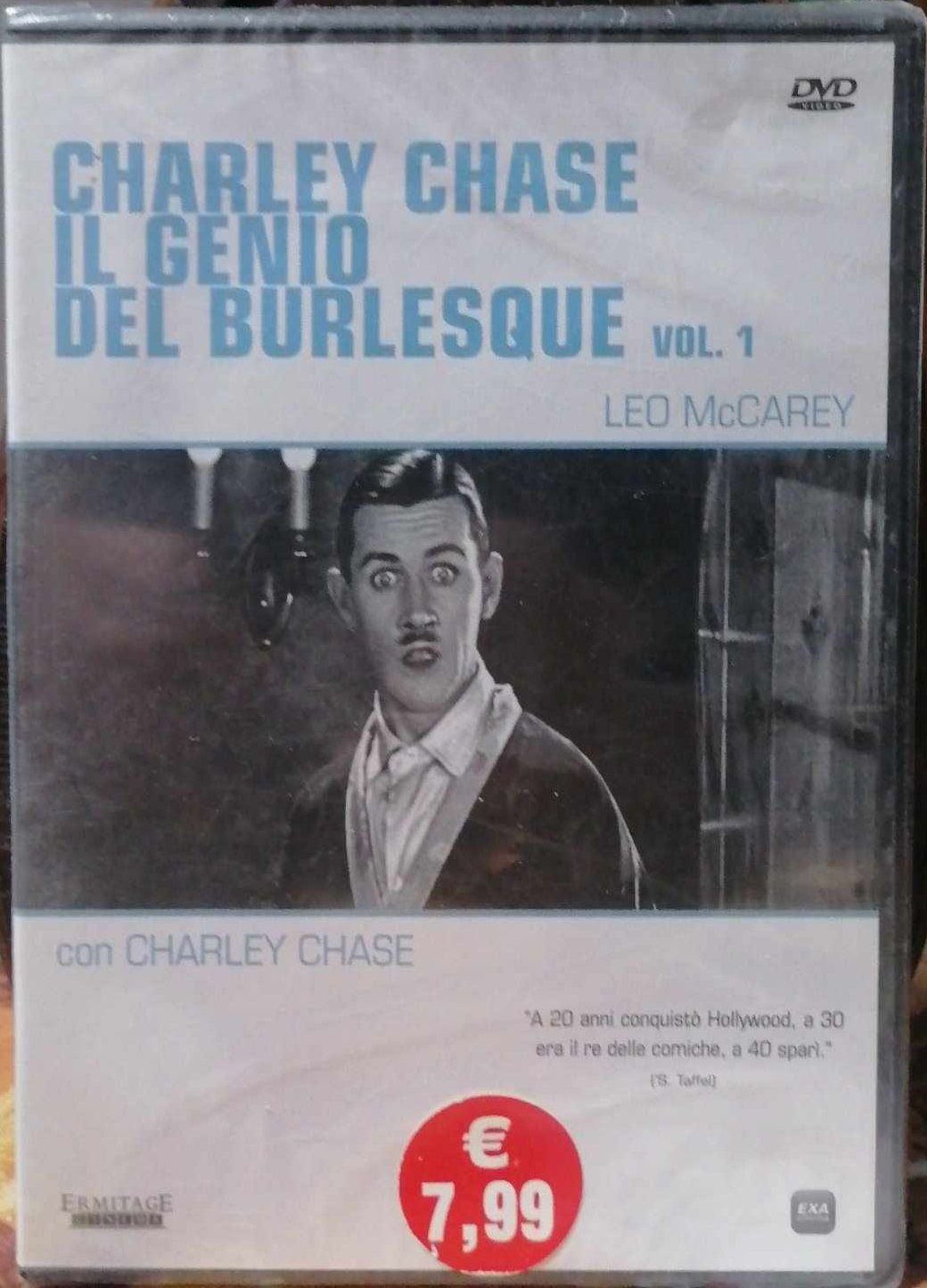 TeknoFilm -  DVD – Charley Chase - IL GENIO DEL BURLESQUE Vol. 01 di Leo McCarey (1925) - ERMITAGE