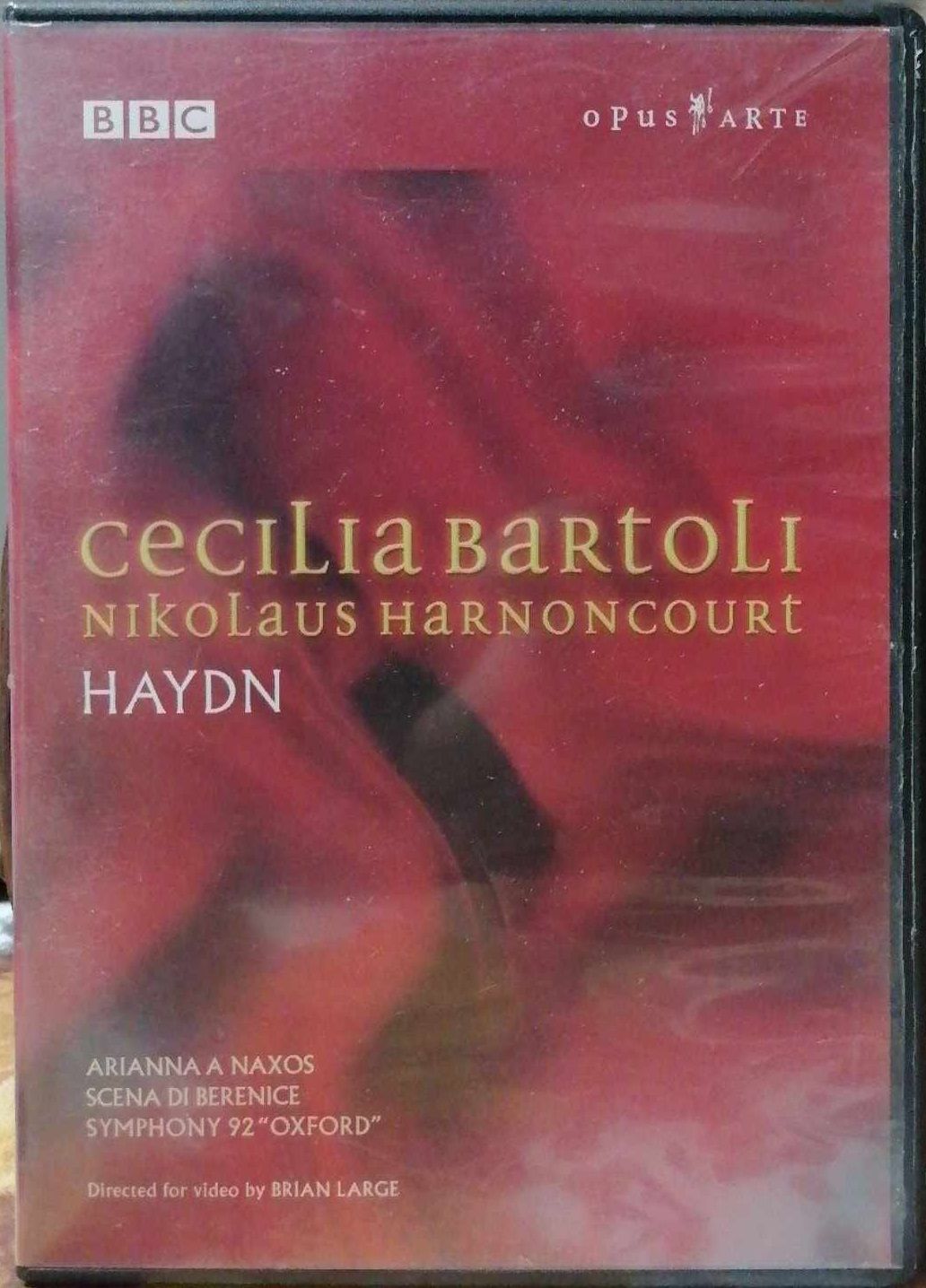 TeknoFilm -  DVD – HAYDN con Cecilia Bartoli e direzione di Nikolaus Harnoncourt - 1996 Gratz - OPUS ARTE