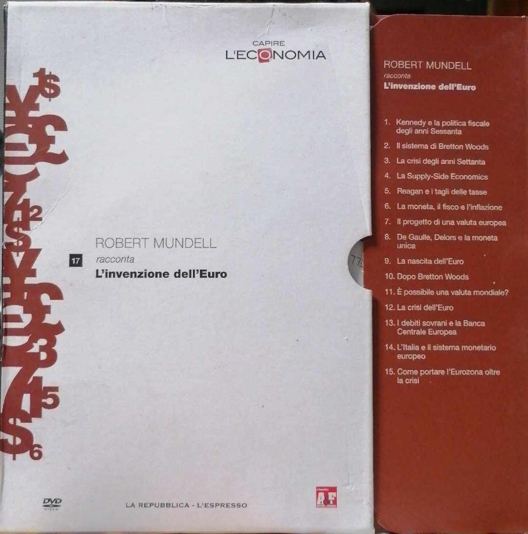 TeknoFilm - DVD – CAPIRE L'ECONOMIA Vol. 17 - ROBERT MUNDELL racconta l'invenzione dell'euro (2013) - REPUBBLICA/L'ESPRESSO