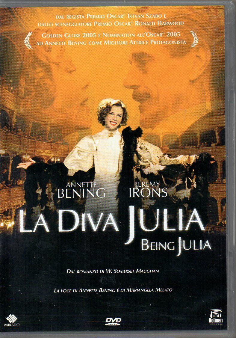 TeknoFilm - DVD – LA DIVA JULIA (Versione noleggio) di István Szabó (2004) - DOLMEN