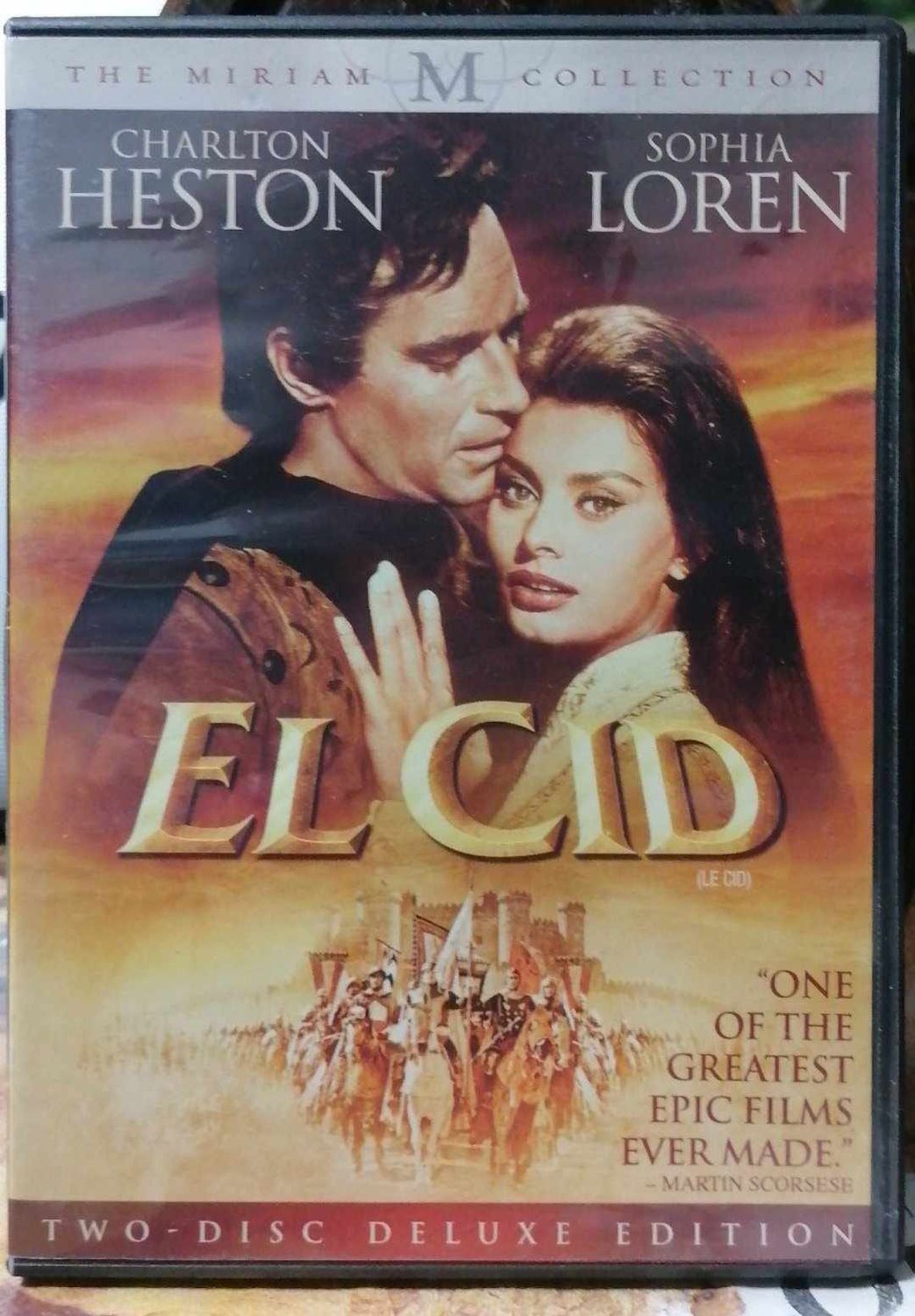 TeknoFilm - 2 DVD (Lingua Inglese) – EL CID di Anthony Mann e Giovanni Paolucci (1961) - ALLIANCE