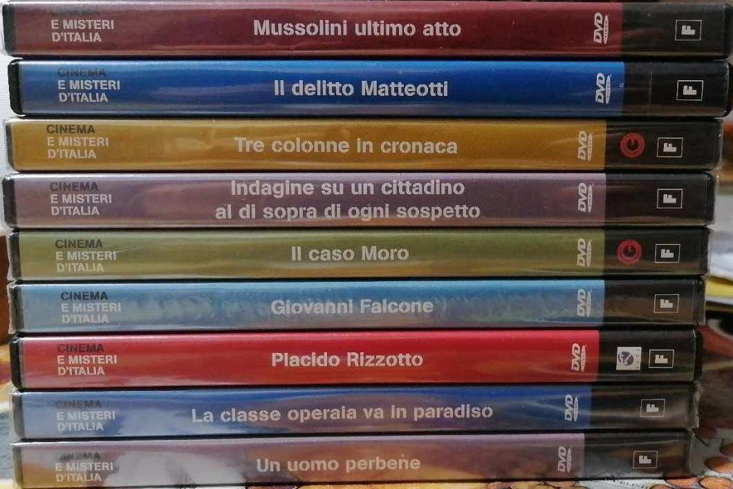 TeknoFilm - 9 DVD – CINEMA E MISTERI D'ITALIA - 9 Film - FABBRI EDITORI