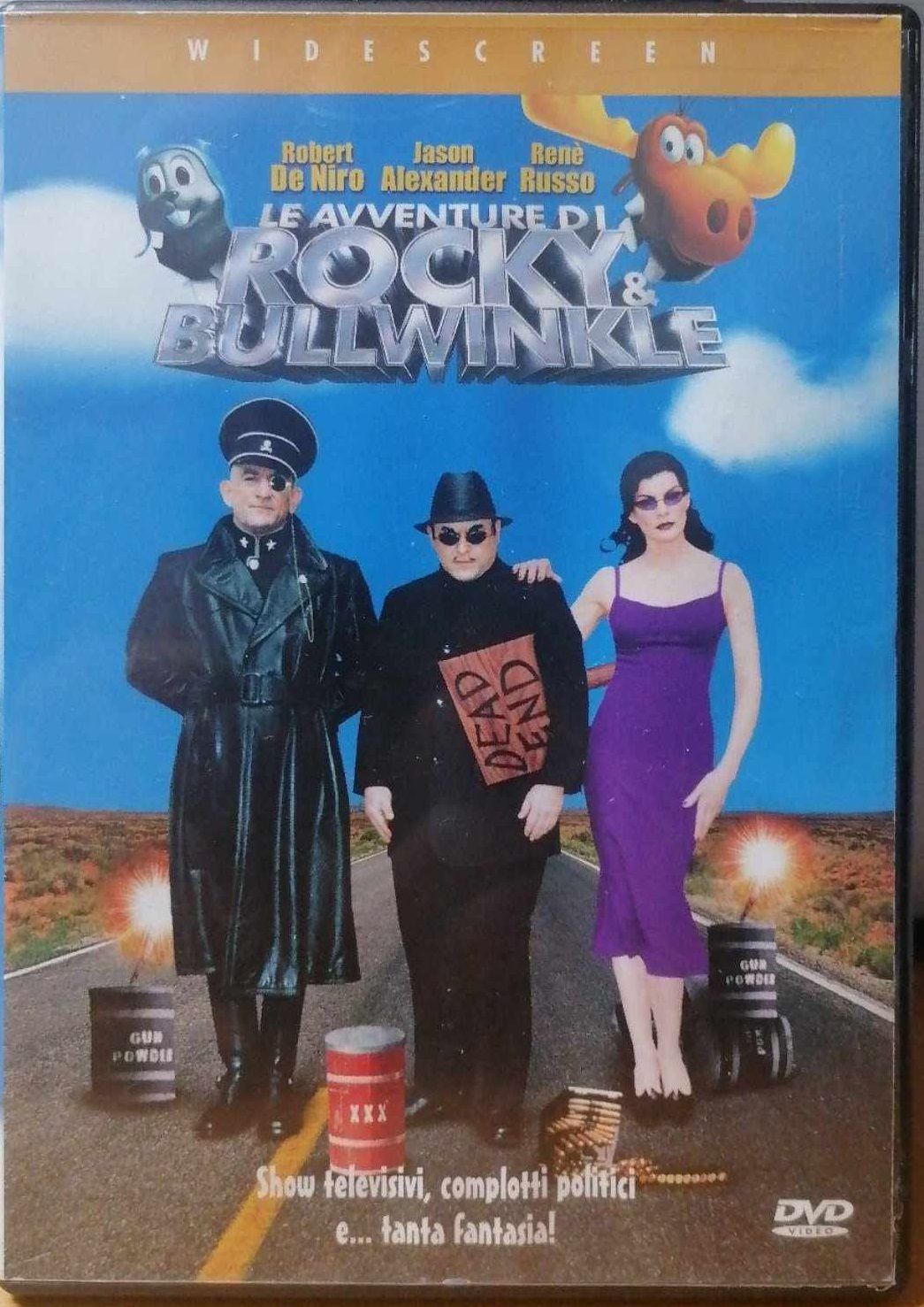 TeknoFilm – DVD – LE AVVENTURE DI ROCKY & BULLWINKLE (Versione noleggio) di Des McAnuff (2000) - COLUMBIA TRISTAR