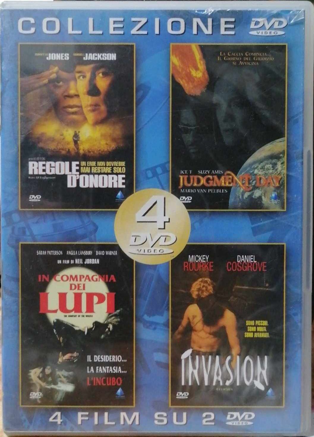 TeknoFilm - 2 DVD (4 Film) Regole d'onore + Judgment day + In compagnia dei lupi + Invasion - PRISM