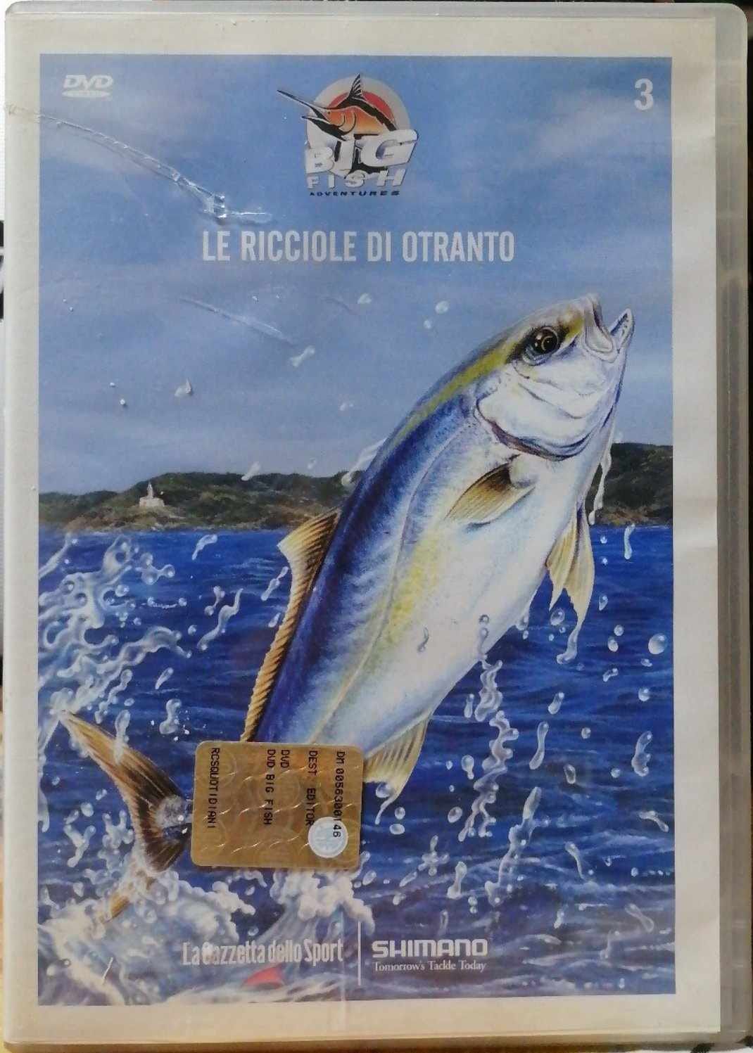 TeknoFilm - DVD – BIG FISH Vol. 03 - LE RICCIOLE DI OTRANTO (2003) - GAZZETTA DELLO SPORT