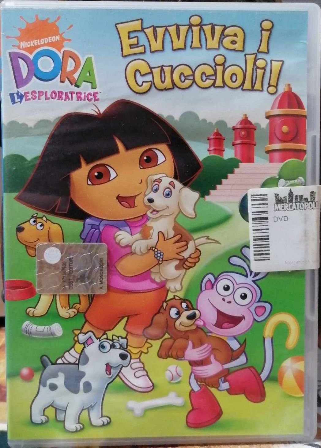 TeknoFilm - DVD - DORA L'ESPLORATRICE - EVVIVA I CUCCIOLI (4 Episodi) di Katie McWane, Allan Jacobsen (2007) - PARAMOUNT