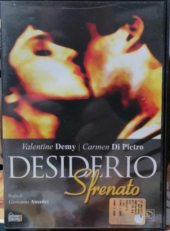 TeknoFilm -  DVD – DESIDERIO SFRENATO di Giovanni Amadei (1989) - HOBBY & WORK