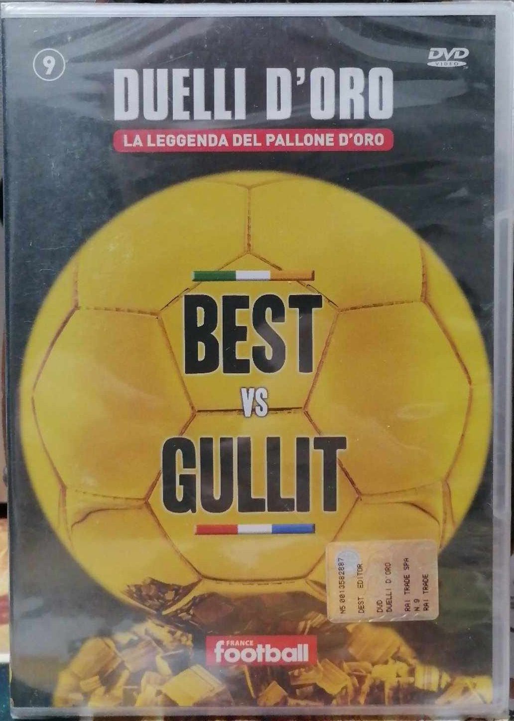 TeknoFilm -  DVD - Duelli d'oro - La leggenda del pallone d'oro Vol. 09 - BEST VS GULLIT  di A.A.V.V. (2007) - GAZZETTA DELLO SPORT