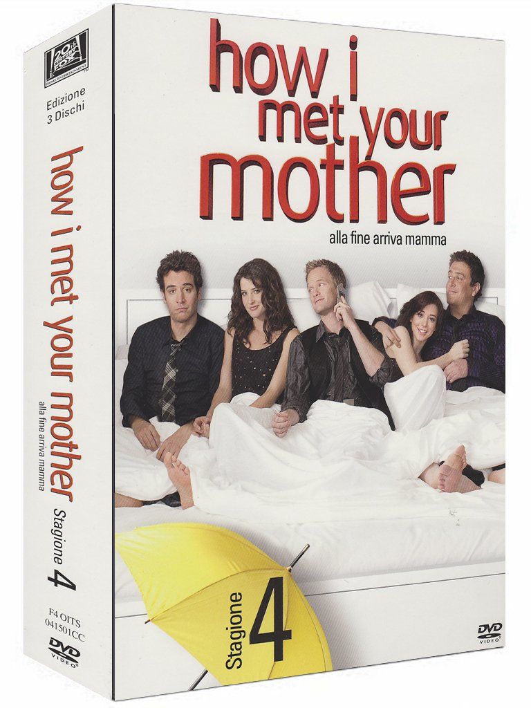 TeknoFilm - 3 DVD – HOW I MET YOUR MOTHER Stagione 4 (2007) - 20TH CENTURY FOX
