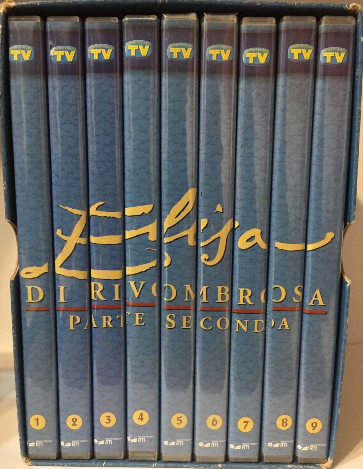 TeknoFilm - 9 DVD (Opera completa ) – ELISA DI RIVOMBROSA Stagione 2 di Cinzia Th Torrini (2003) - TV SORRISI E CANZONI