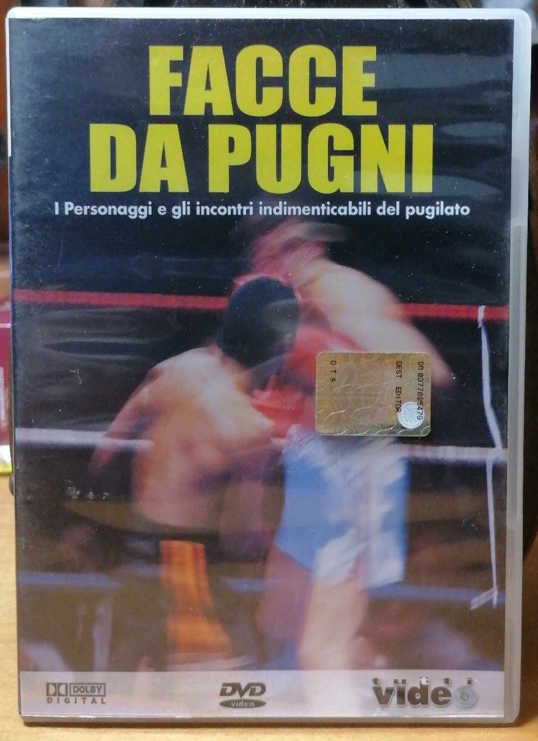 TeknoFilm - DVD – FACCE DA PUGNI - I PERSONAGGI E GLI INCONTRI INDIMENTICABILI DEL PUGILATO (2002) - FINSON