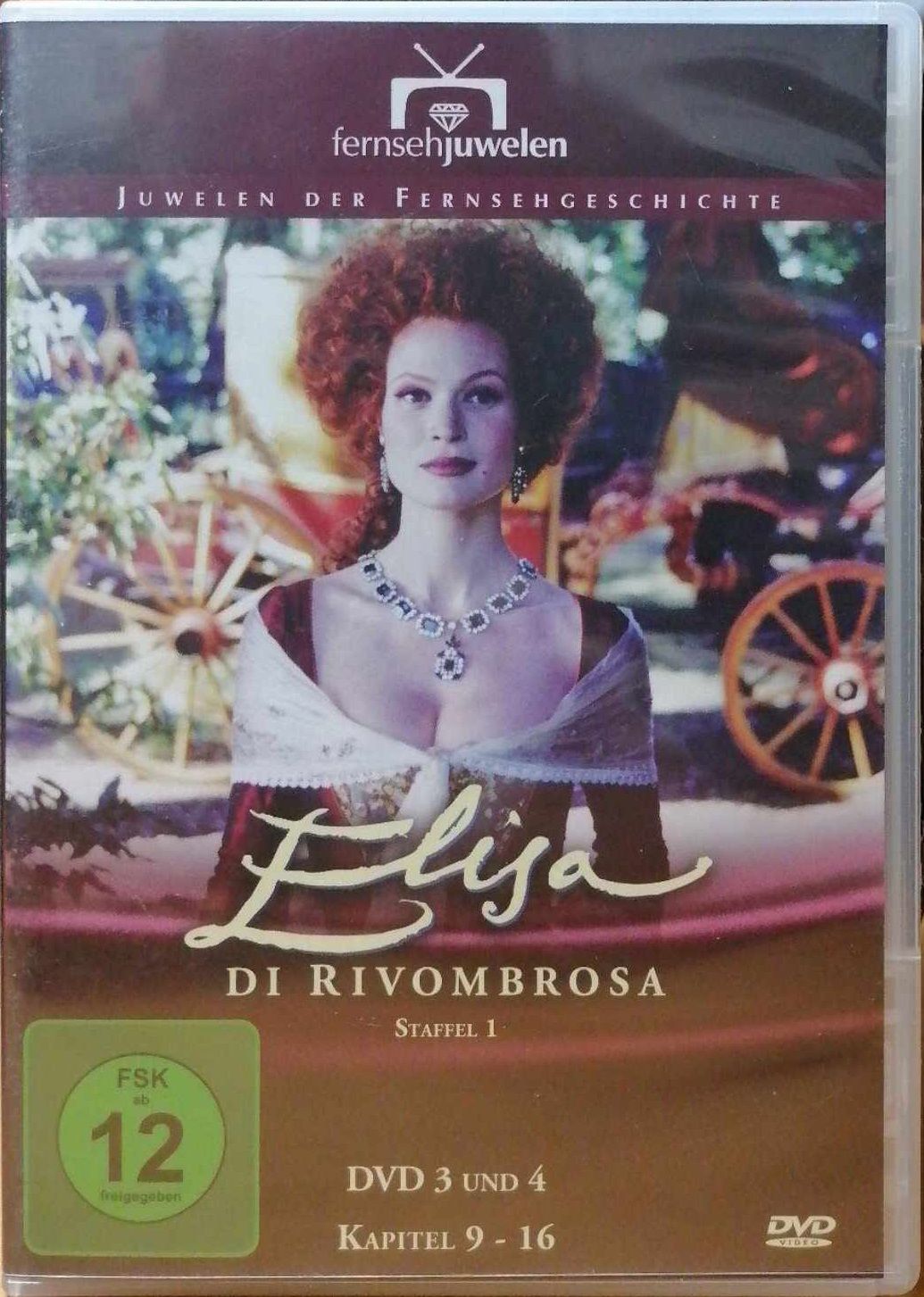 TeknoFilm - 2 DVD (Edizione Tedesca - Audio Italiano - Versione slim) – ELISA DI RIVOMBROSA Stagione 01 Disco 3 e 4 - Episodi 09 - 16 di Cinzia TH Torrini (2003) - ALIVE
