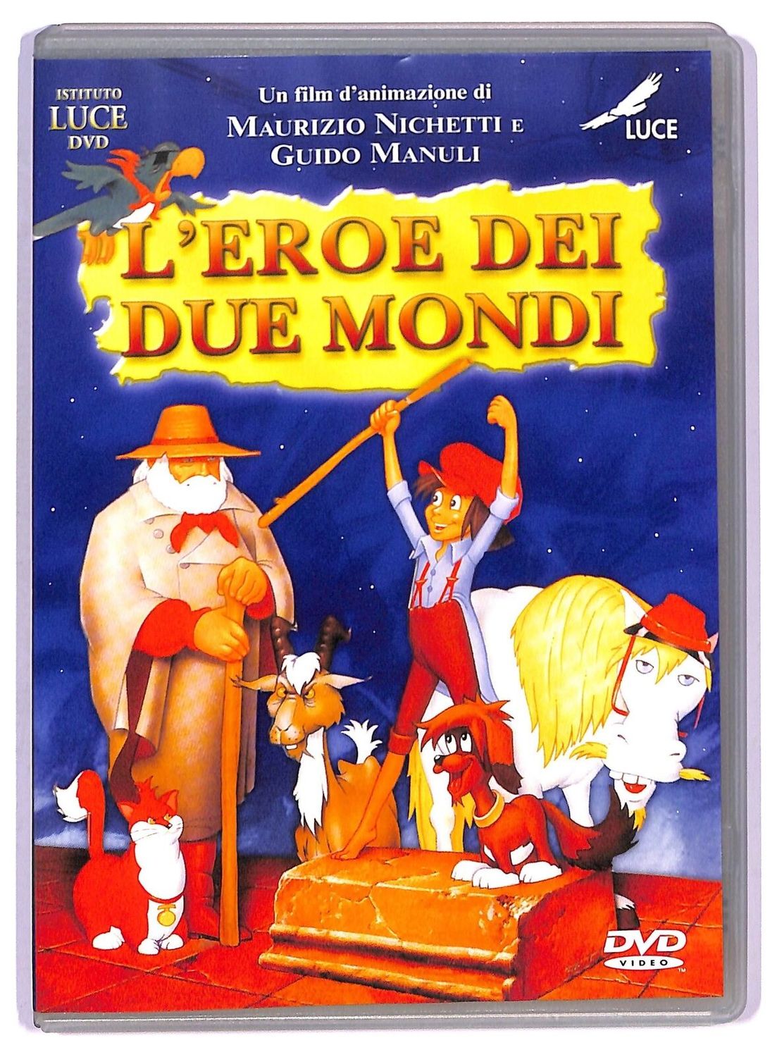 TeknoFilm - DVD – L'EROE DEI DUE MONDI di Guido Manuli (1994) - ISTITUTO LUCE