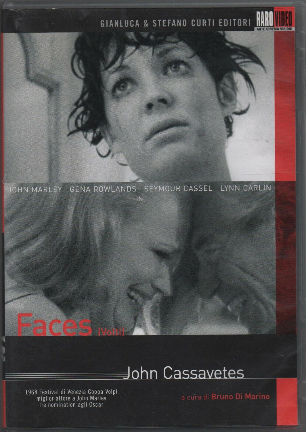 TeknoFilm - DVD (Lingua Inglese - Sub. ITA) – FACES - VOLTI di John Cassavetes (1968) - RARO VIDEO