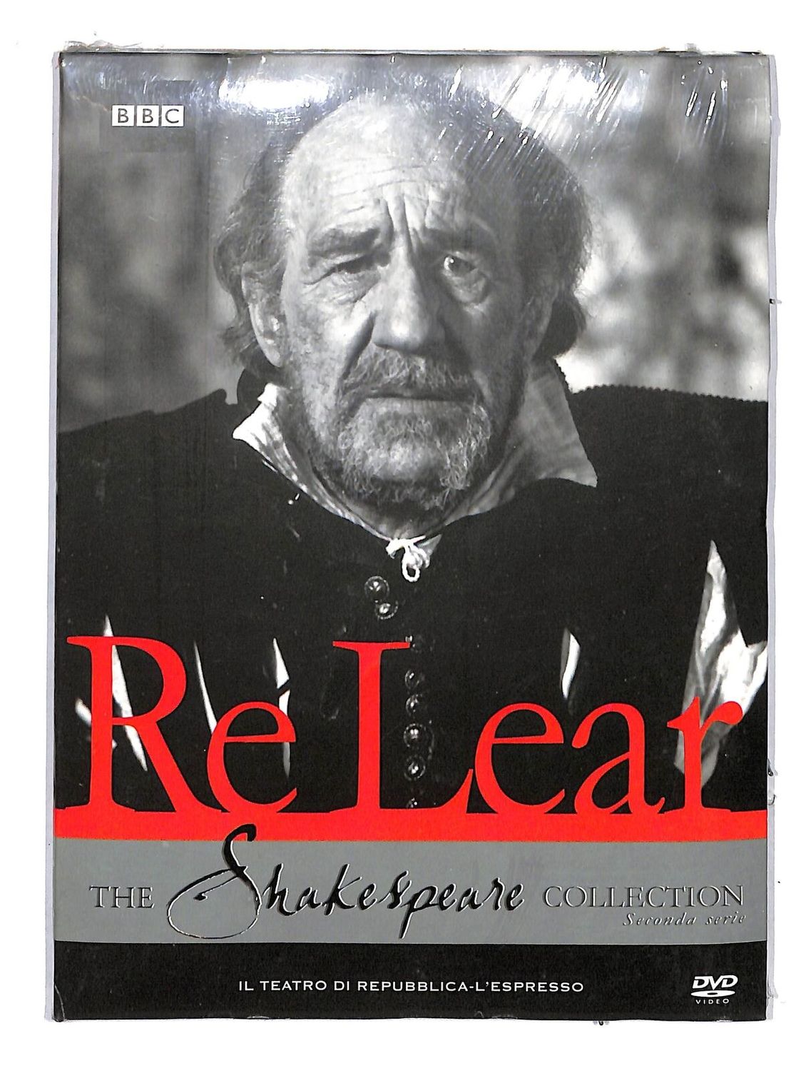 TeknoFilm - DVD – The Shakespeare collection Vol. 01 - RE LEAR di Jonathan Miller (1980) - REPUBBLICA/L'ESPRESSO