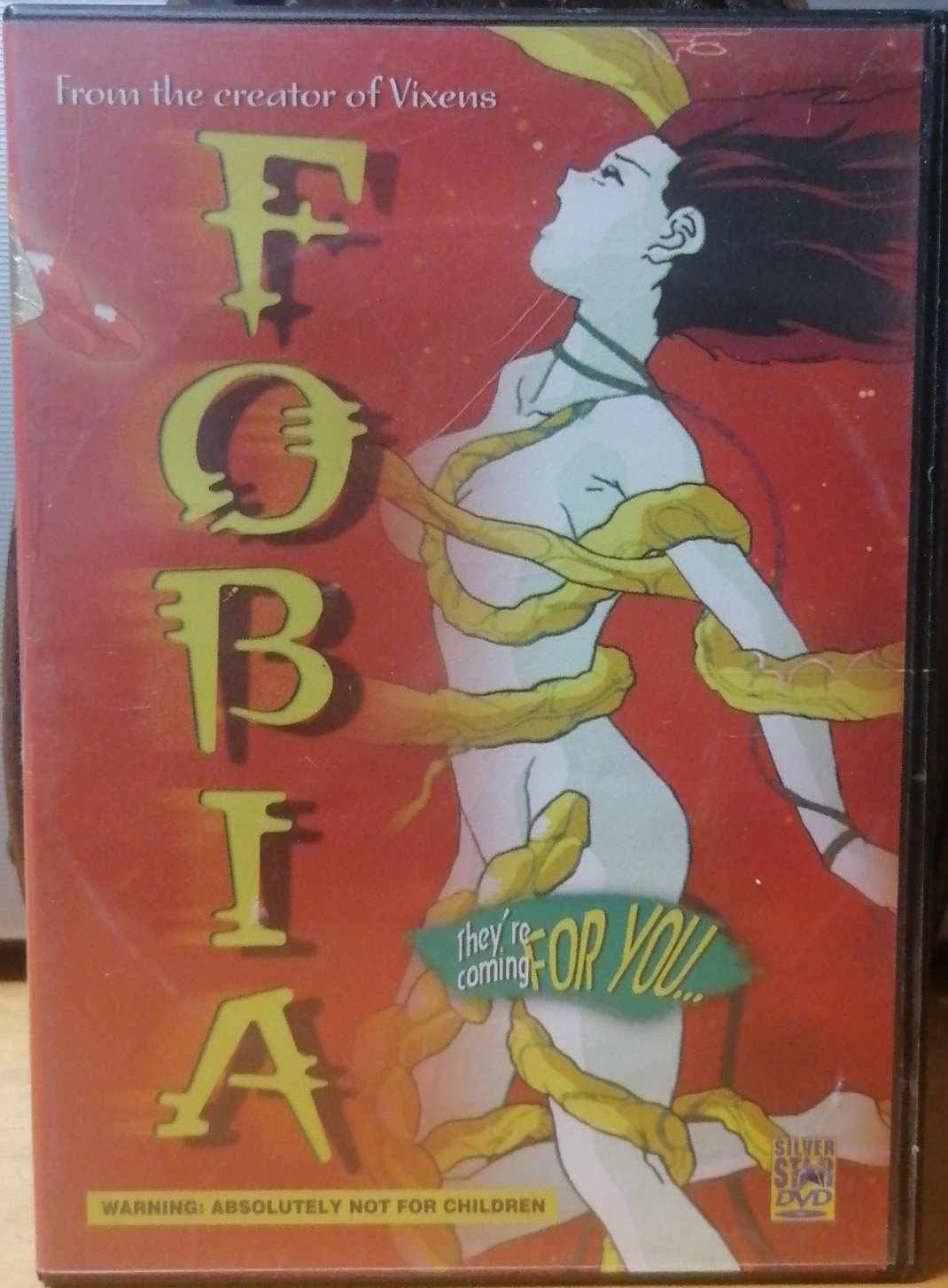 TeknoFilm - DVD (Lingua Inglese) – HENTAI: FOBIA di A.A.V.V. (1999) - SILVER MEDIA
