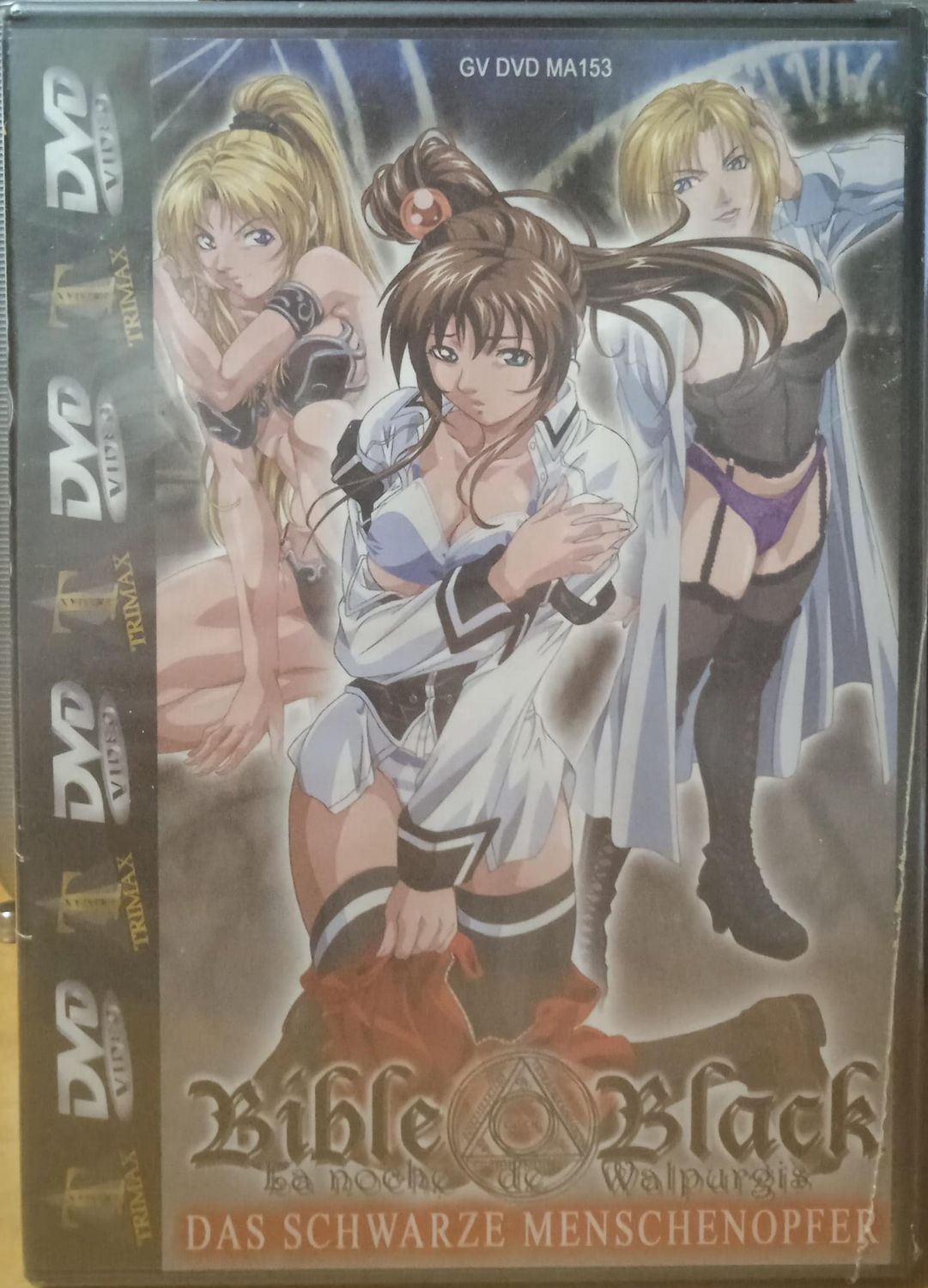 TeknoFilm - DVD (Lingua Tedesca) – HENTAI: BIBLE BLACK - LA NOCHE DE WALPURGIS Episodio 3 - DAS SCHWARZE MENSCHENOPFER di A.A.V.V. (2001) - TRIMAX
