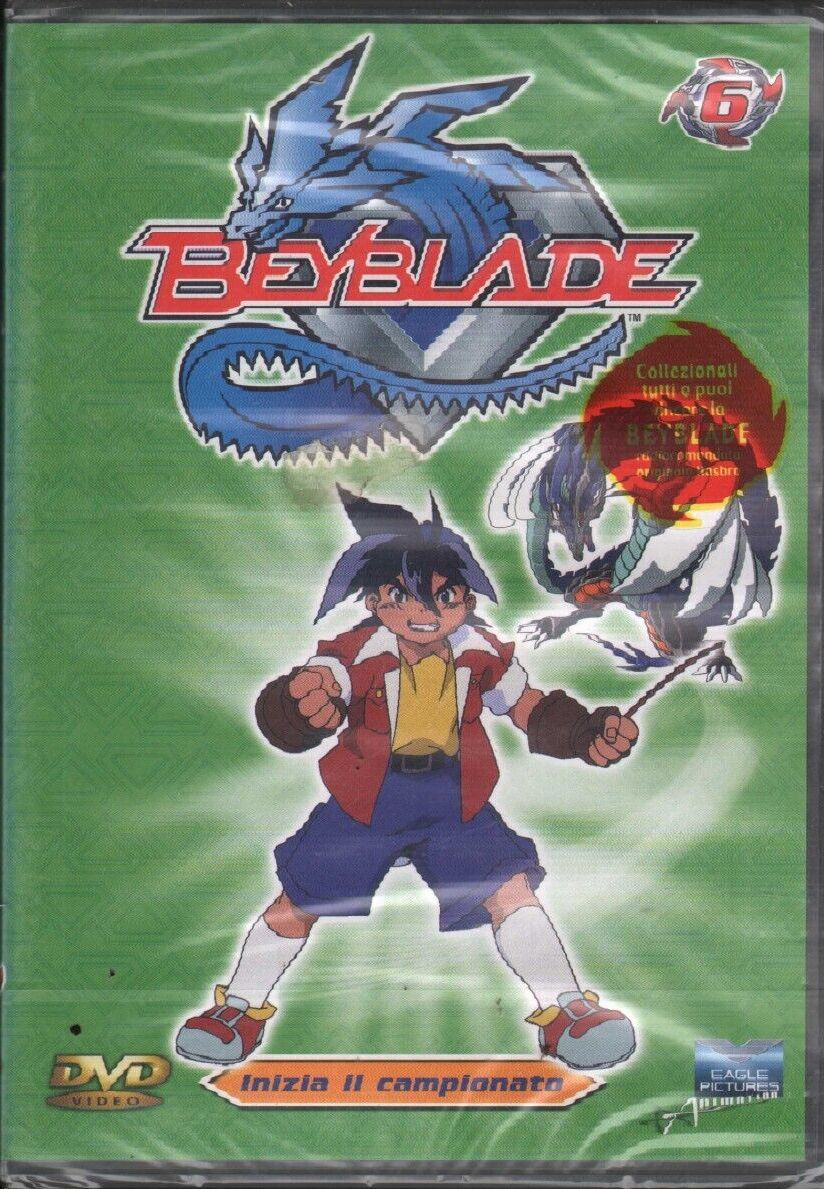 TeknoFilm - DVD – BEYBLADE Vol. 06 - INIZIA IL CAMPIONATO di Toshifumi Kavase (2001) - EAGLE