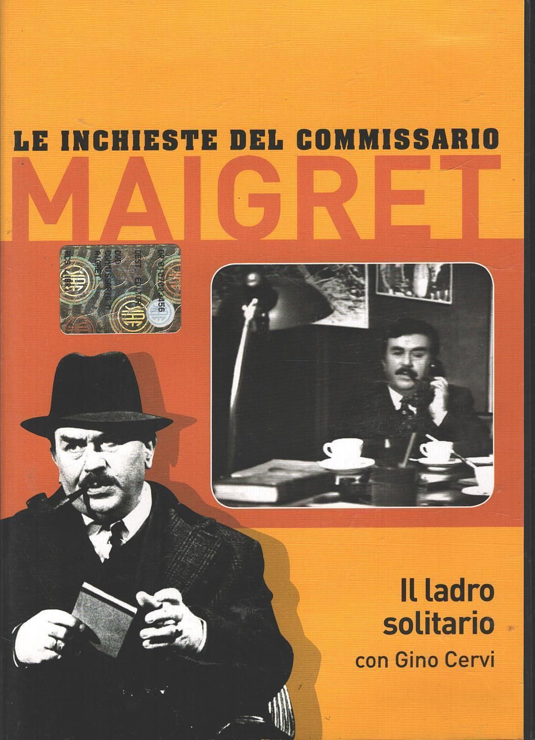 TeknoFilm – DVD - Le inchieste del commissario Maigret - IL LADRO SOLITARIO di Mario Landi (1972) - FABBRI EDITORI