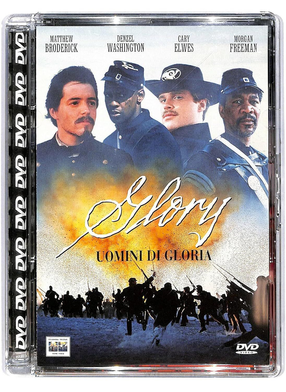 TeknoFilm - DVD – GLORY - UOMINI DI GLORIA (Jewel case) di Edward Zwick (1989) - COLUMBIA TRISTAR