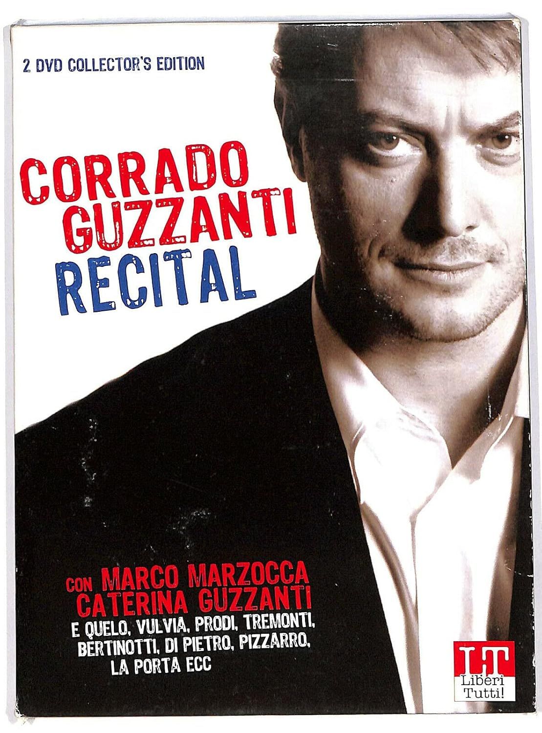 TeknoFilm - 2 DVD (Collector's Edition) – CORRADO GUZZANTI - RECITAL di Maurizio Cartolano (2010) - NAR INTERNATIONAL
